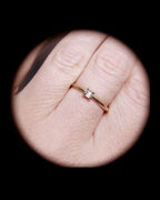 0.22 ct. - Uncut Diamond from Eternity in Timeless Gold Ring