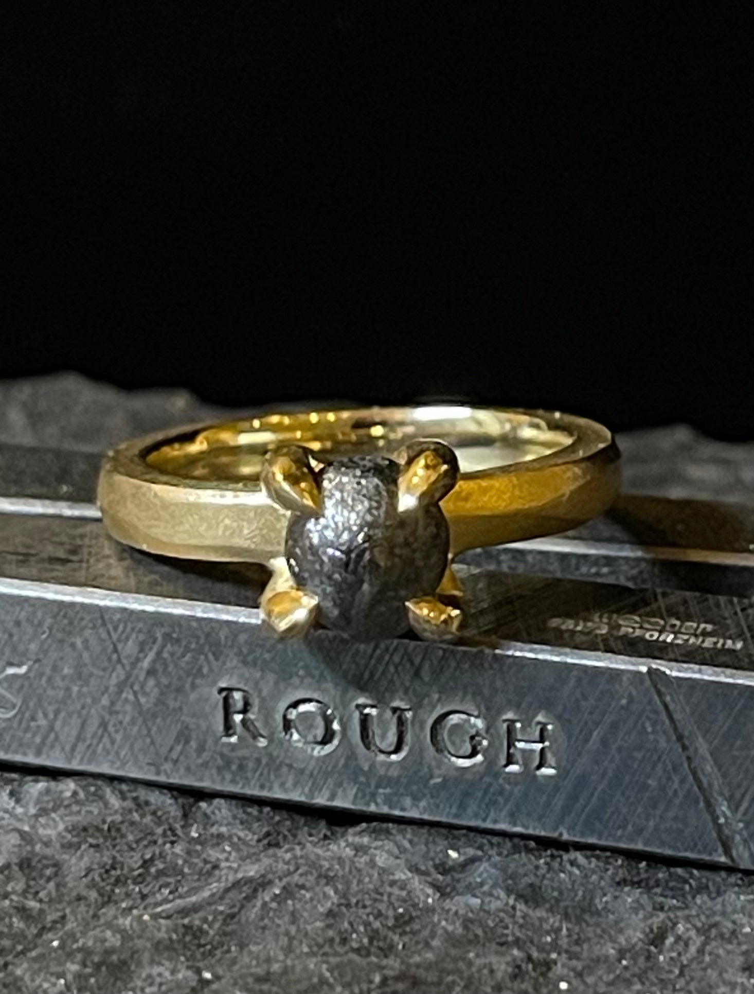 Forever Raw Diamond Gold Ring – 2.51 ct.