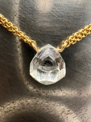 One-Of-A-Kind Raw Diamond Necklace – 1.64 ct.