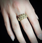 Signature Moon Gold Ring