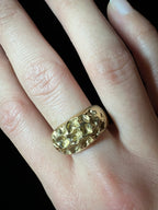 Signature Moon Gold Ring