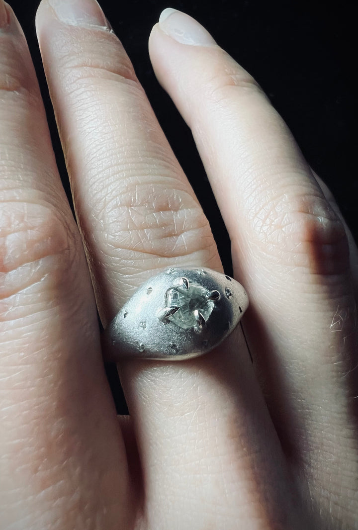Starry Night Ring. - 1.12 ct.