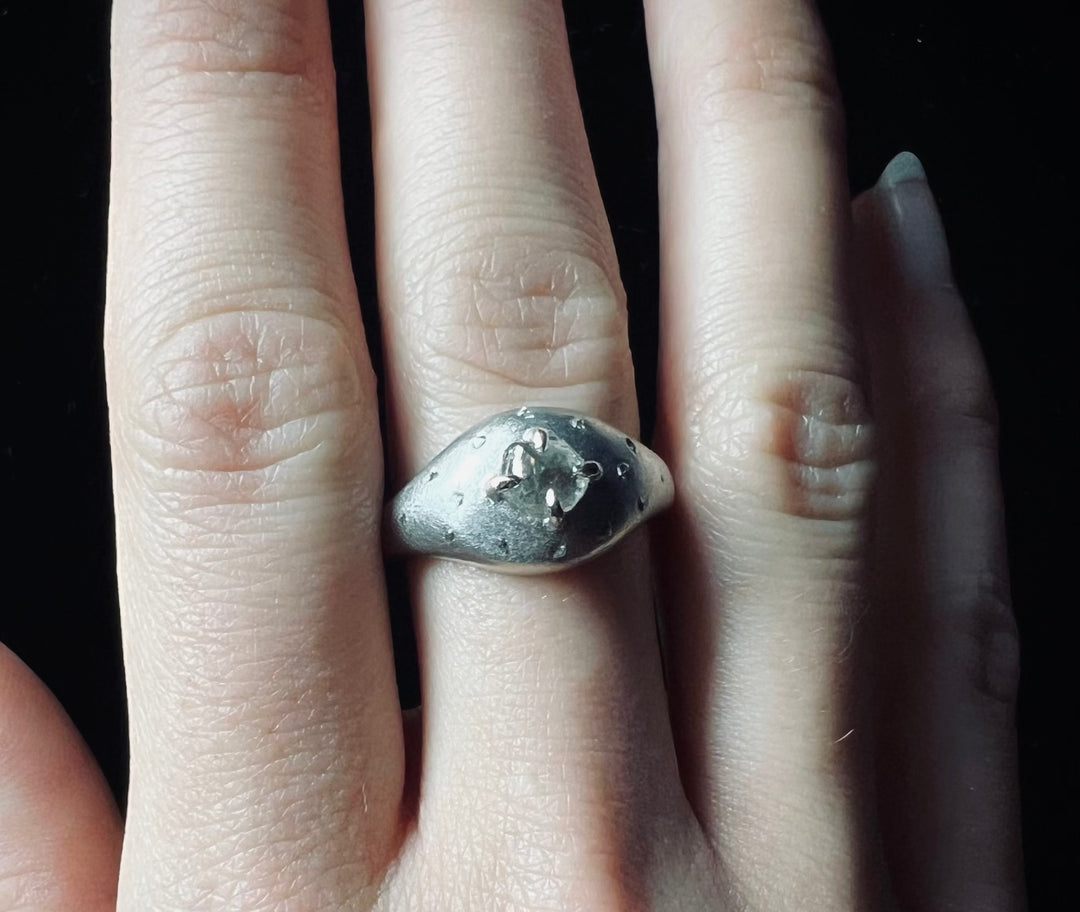 Starry Night Ring. - 1.12 ct.