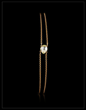 Simplicity in Gold Chain Bracelet – 0.47 ct.