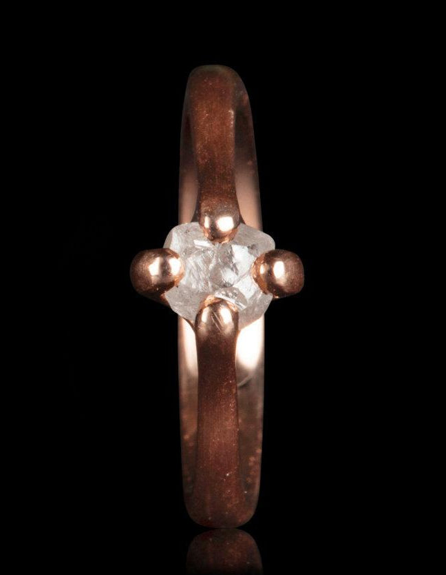 Rose Gold Tulip Ring