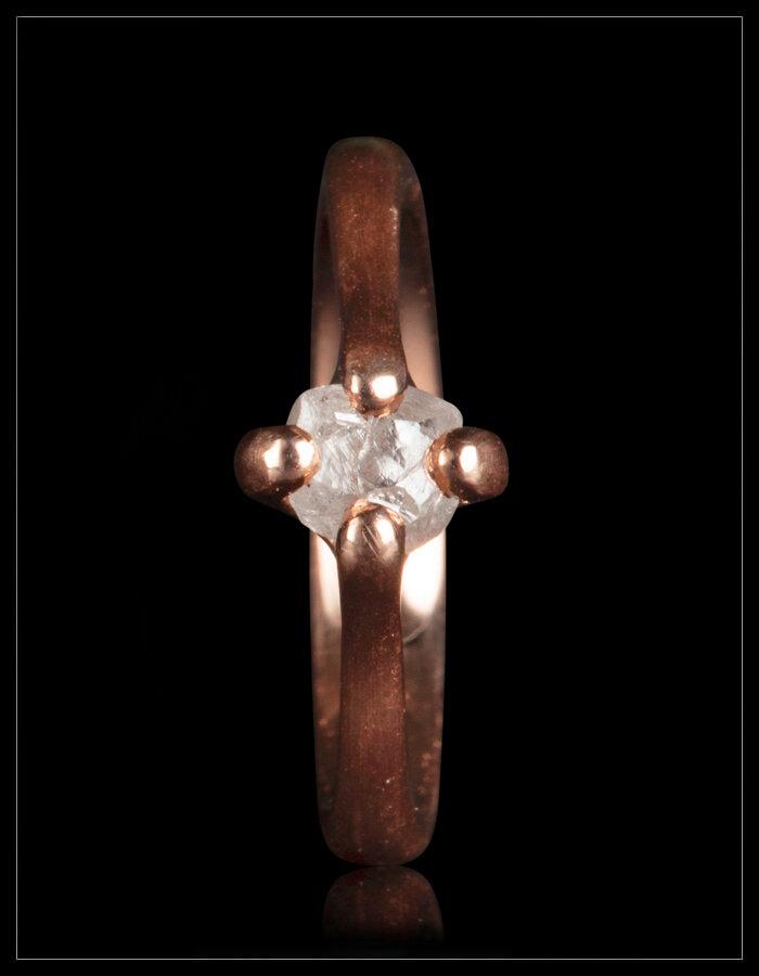 Rose Gold Tulip Ring - <strong>0.85 ct.</strong>