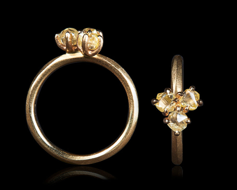1.32 ct. - Tre Lysende Stjerner fra Sydafrika