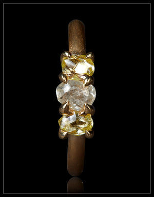 Golden Warm Harmoni in Handmade Gold Ring – 1.44 ct.