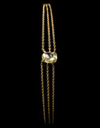 Yellow Sunray Diamond Bracelet 