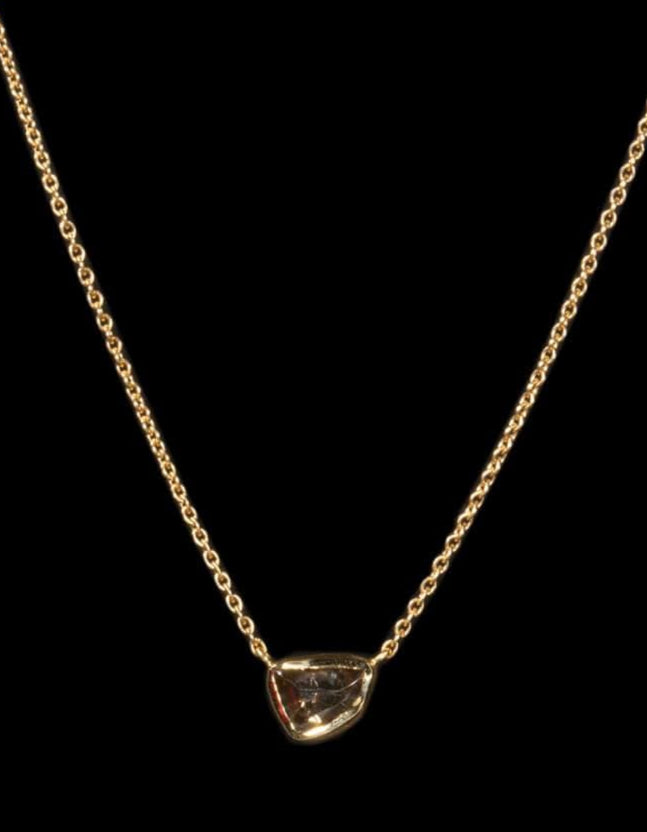 Harmony Brown Diamond Gold Necklace