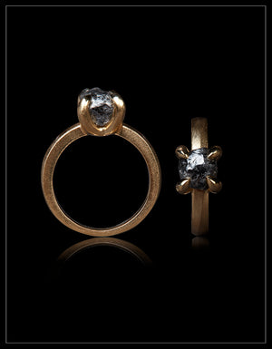 South African Rock in Gold Ring – 2.85 ct.