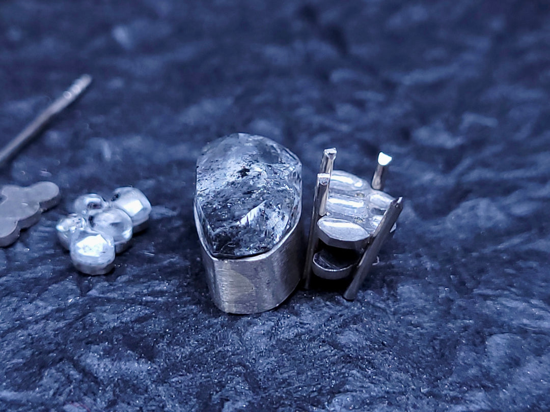Raw Diamond Antique Cocktail Ring – 8.29 ct.