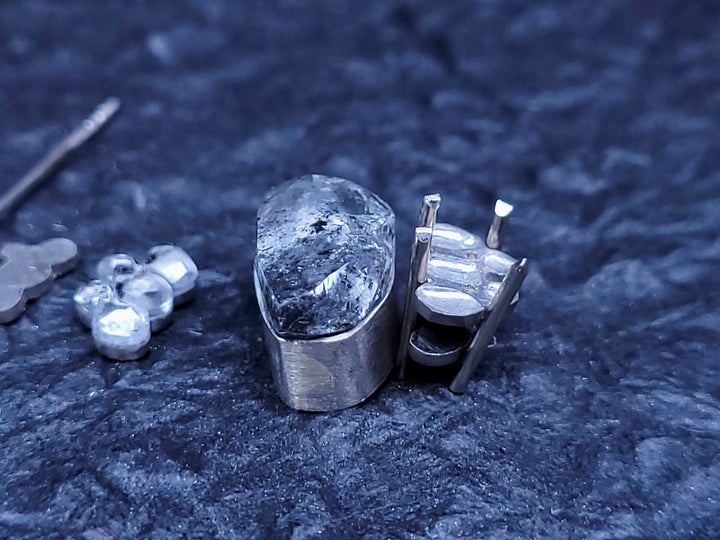 Raw Diamond Antique Cocktail Ring – 8.29 ct.