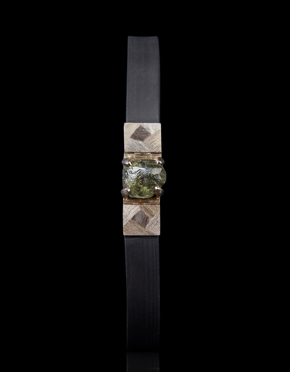 One-of-a-kind Raw Diamond Bracelet – 7.18 ct.