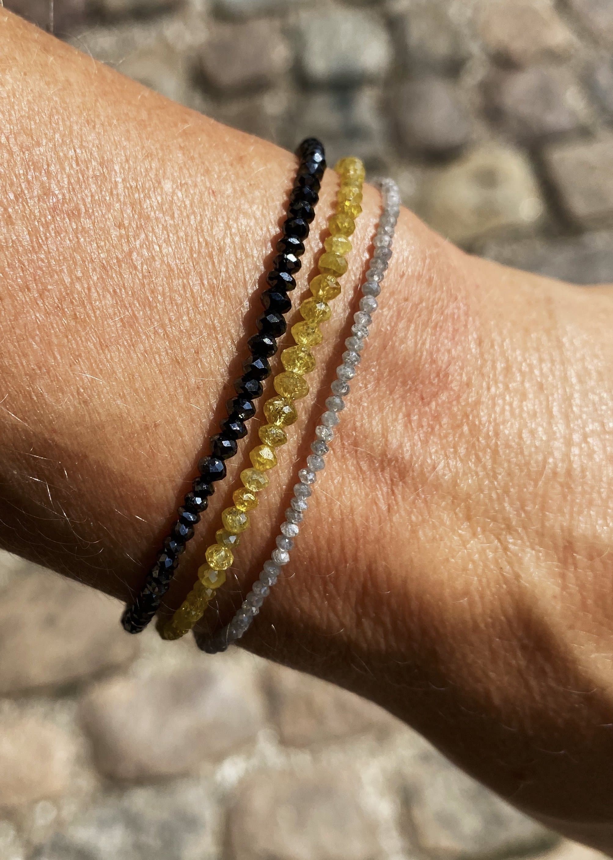Classic Danish Black Diamond Bracelet
