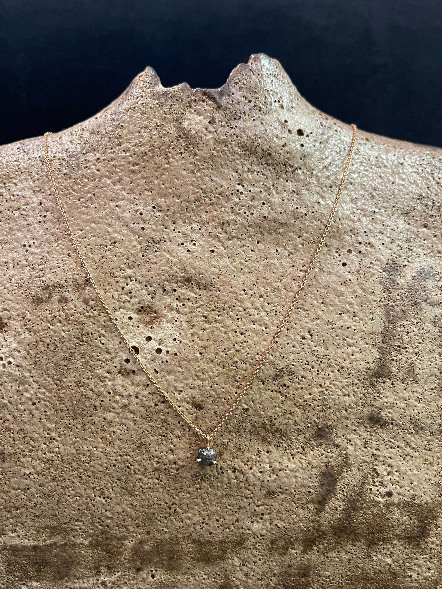 Elegant Power in Rose Gold Necklace – 1.16 ct.