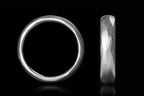 5,5 mm - Solid Hvidguld Vielsesring