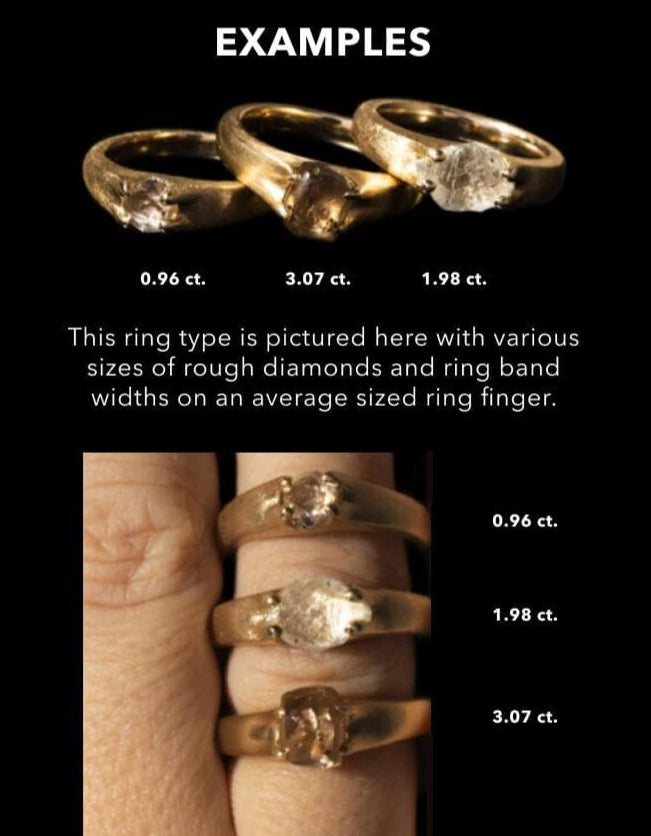 Signature Moon Gold Ring